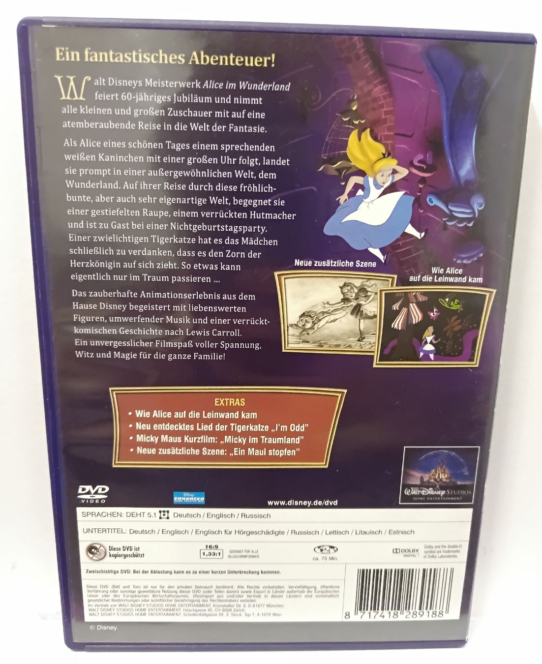 Tous les DVDs: Alice im Wunderland – Neuf (Voir description) à Alchenflüh par roh_6xk8 1