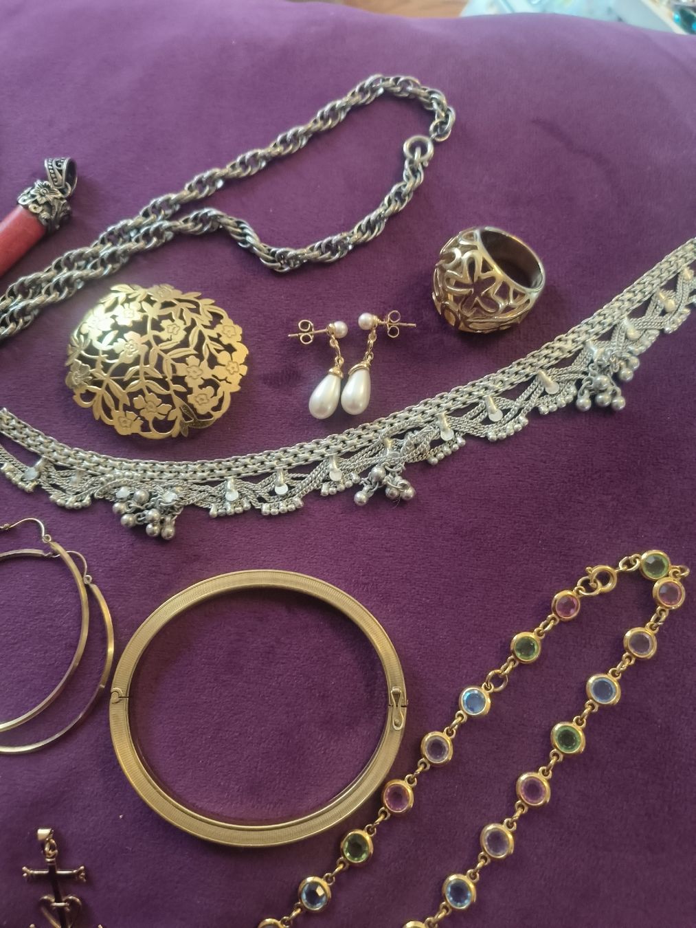 Altri gioielli: lot bijoux diverses  – Usato da Pampigny venduto da Nathbn 1