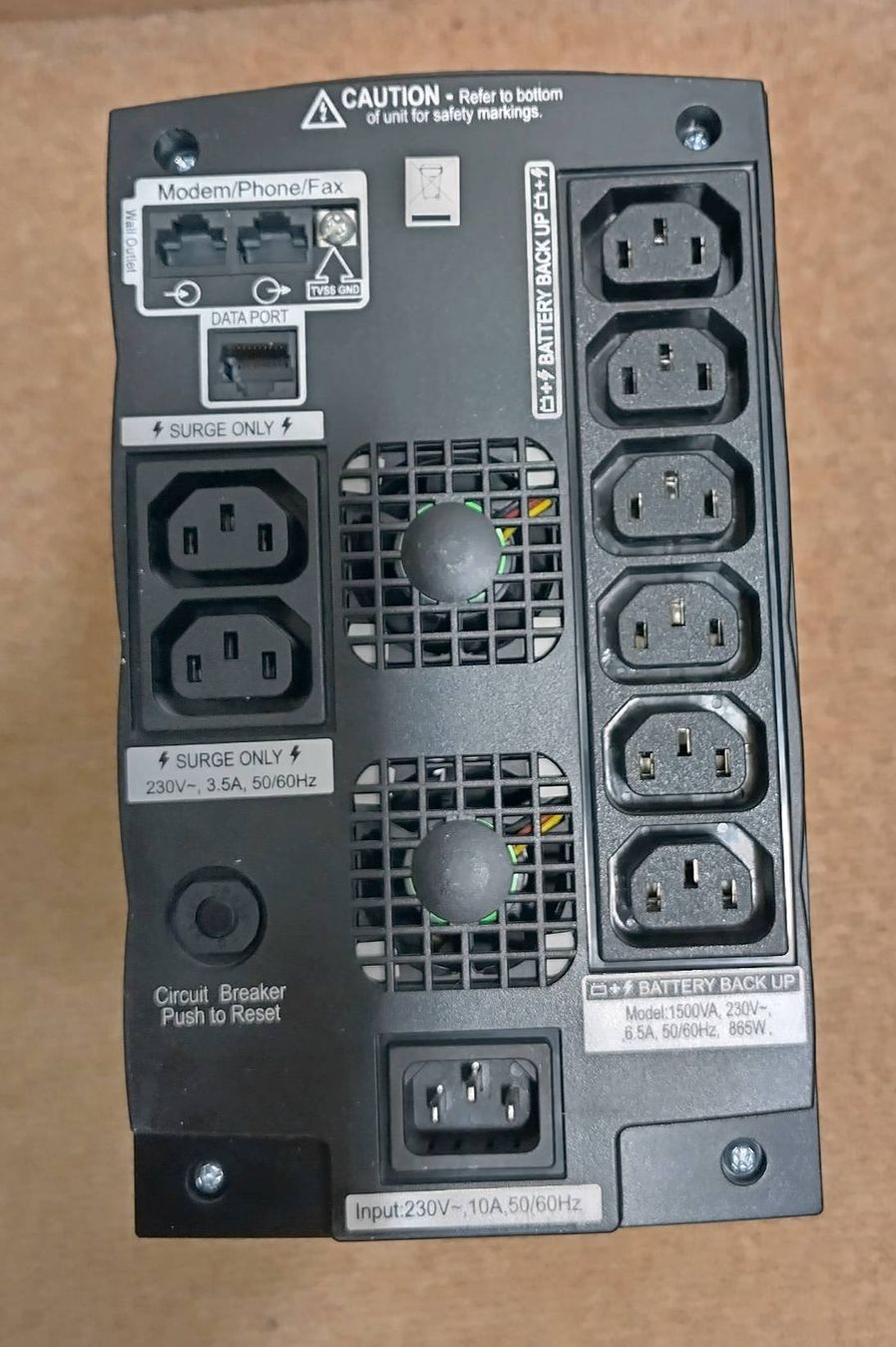 Apc Akkus: Back-UPS RS 1500 mit PC Anbindung ab 1 Fr. – Gebraucht aus Wilen b. Wollerau von Slent 1