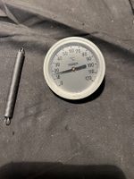 Anliegethemometer Thermometer Ø 70mm mit Feder
