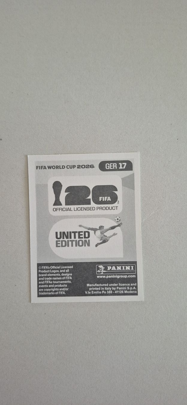 Panini Carte collezionabili: Panini GER 17 – Nuovo (secondo la descrizione) da Thônex venduto da Sebabastien 1