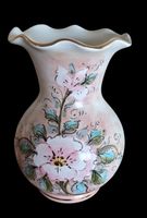 Vaso decorativo a bulbo con bordo ondulato, Giovanni Passeri