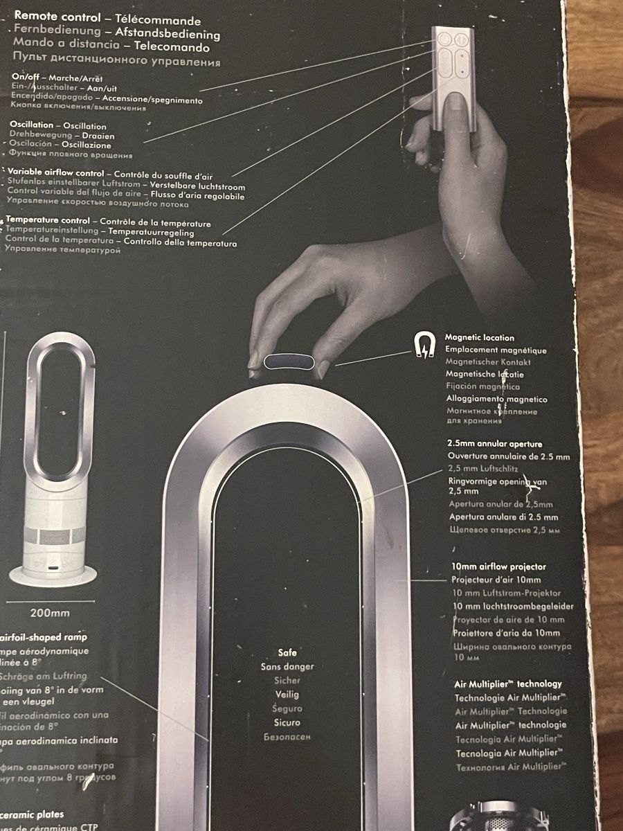 Dyson Ventilatori: Dyson Standventilator (hot&cold) – Usato da Zürich venduto da cosmic_mariposa 4