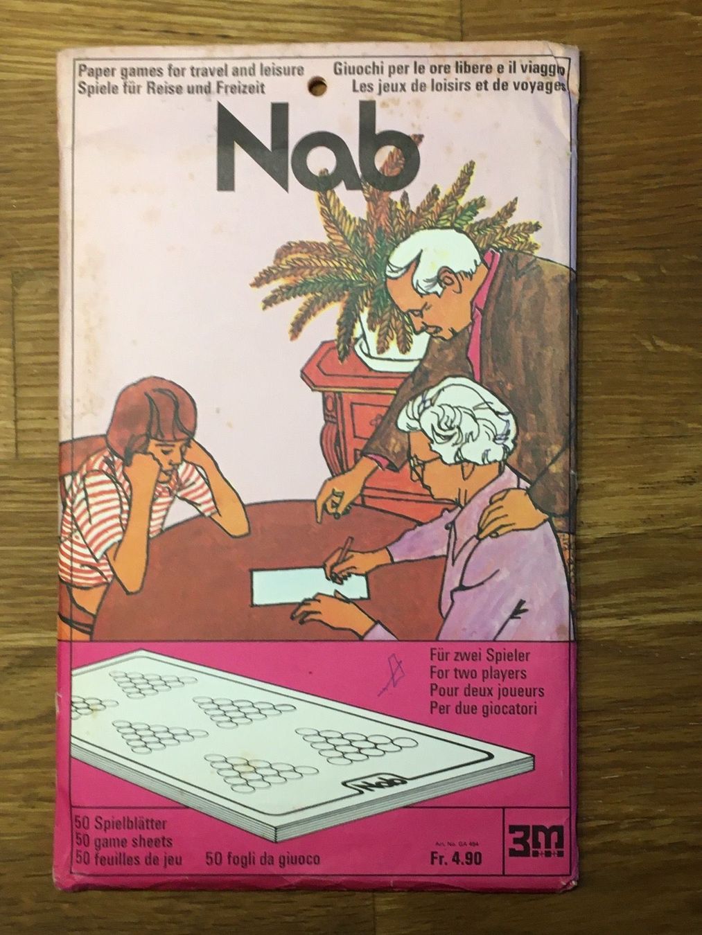 Spiele: Paper Games „Nab“ – Gebraucht aus Bauma von Budgerigar
