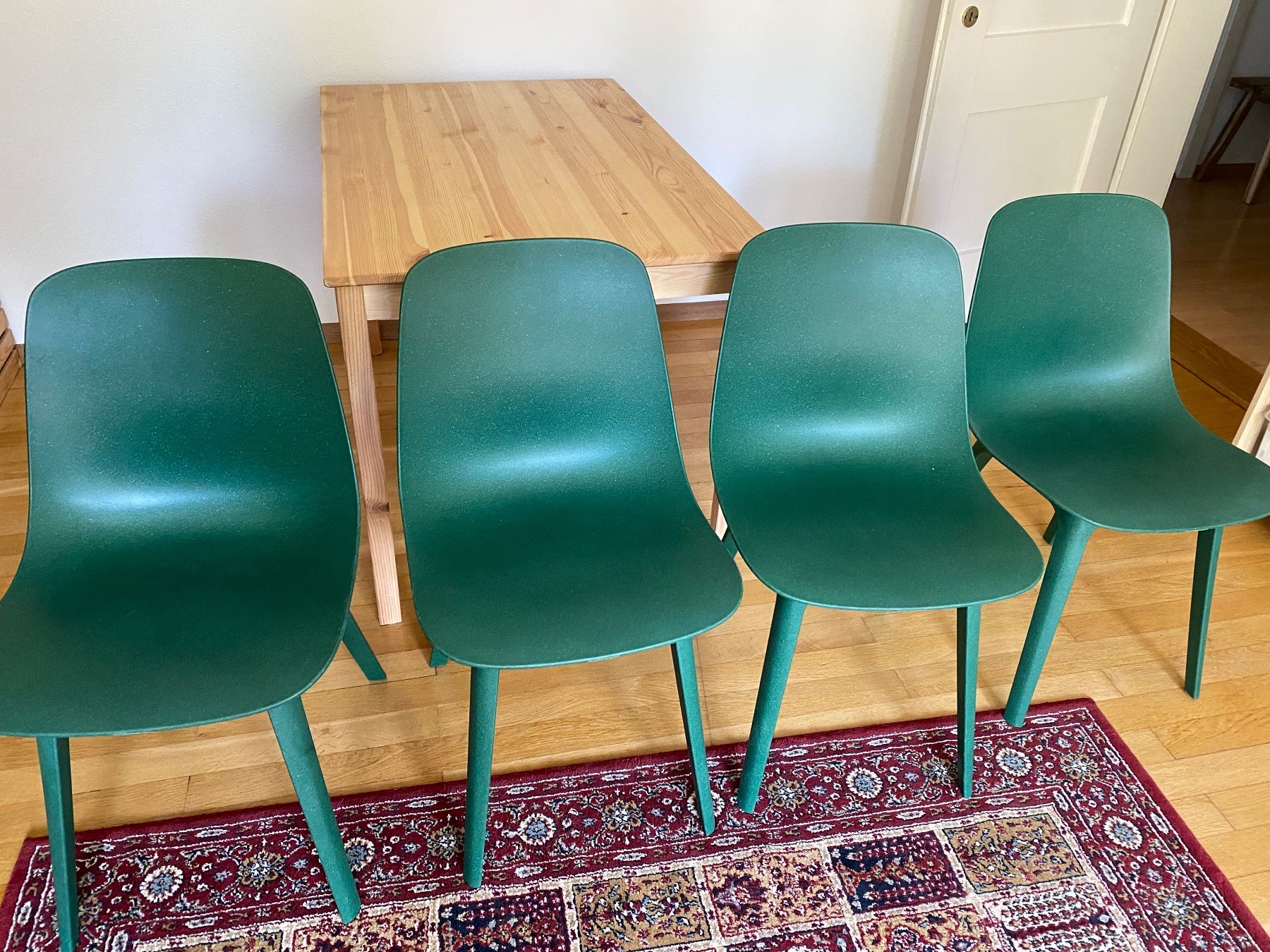 4 Ikea Odger Stühle in grün (Gebraucht) in Luzern für CHF 80 – nur