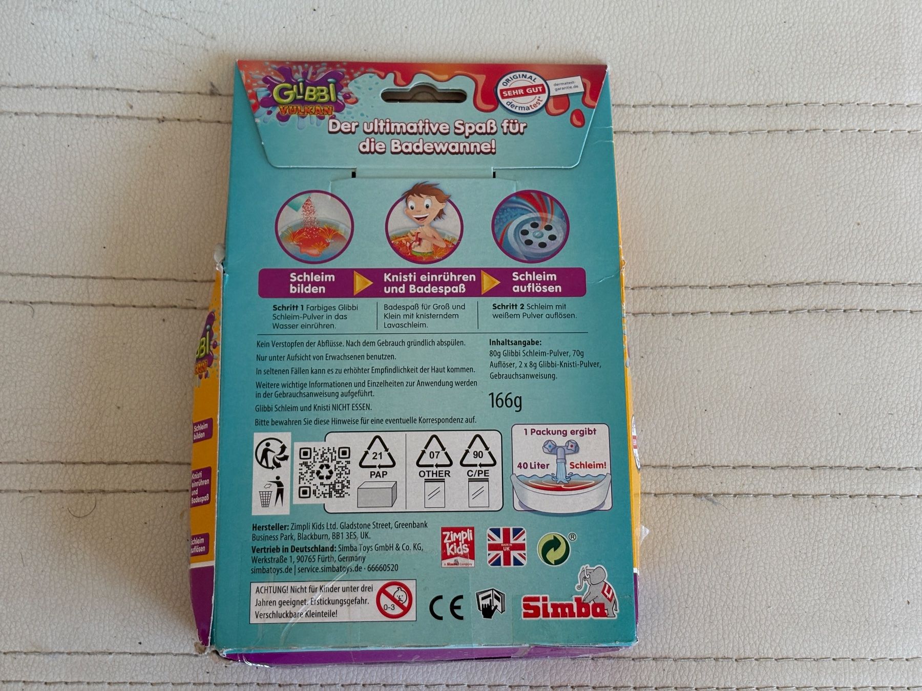 Spielzeuge: Simba Glibbi Vulkan Badespass – Neu (gemäss Beschreibung) aus Dietikon von The-Star-Shop 1