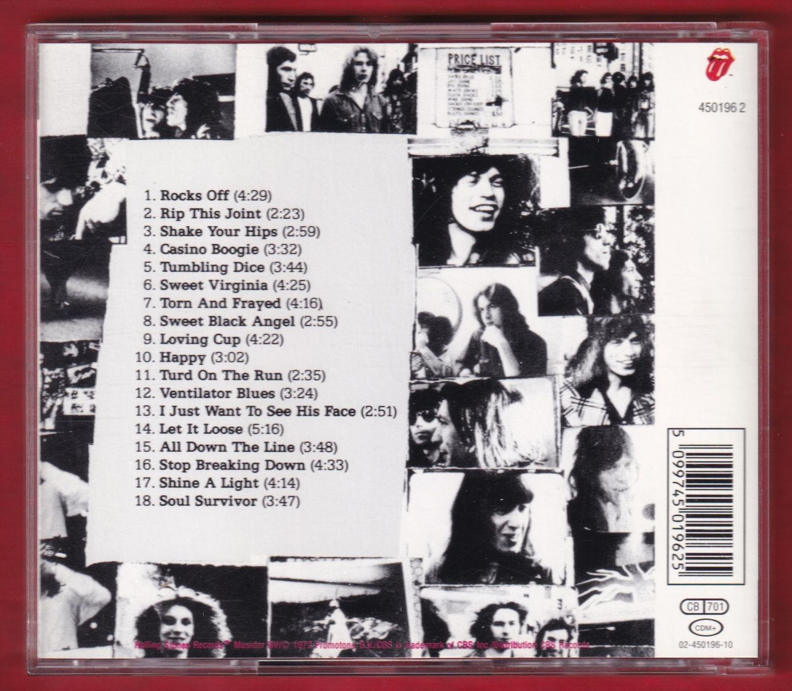 CD: The Rolling Stones - Exile On Main St (CD) – Usato da Zürich venduto da Pfluftl2000 1