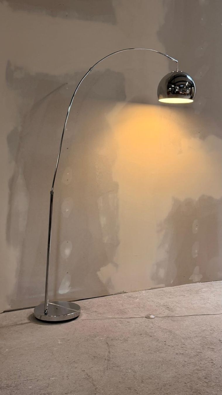 Lampen: Design Bogenlampe in Chrom 1-flammig – Gebraucht aus Rickenbach ZH von Der-Insider 7