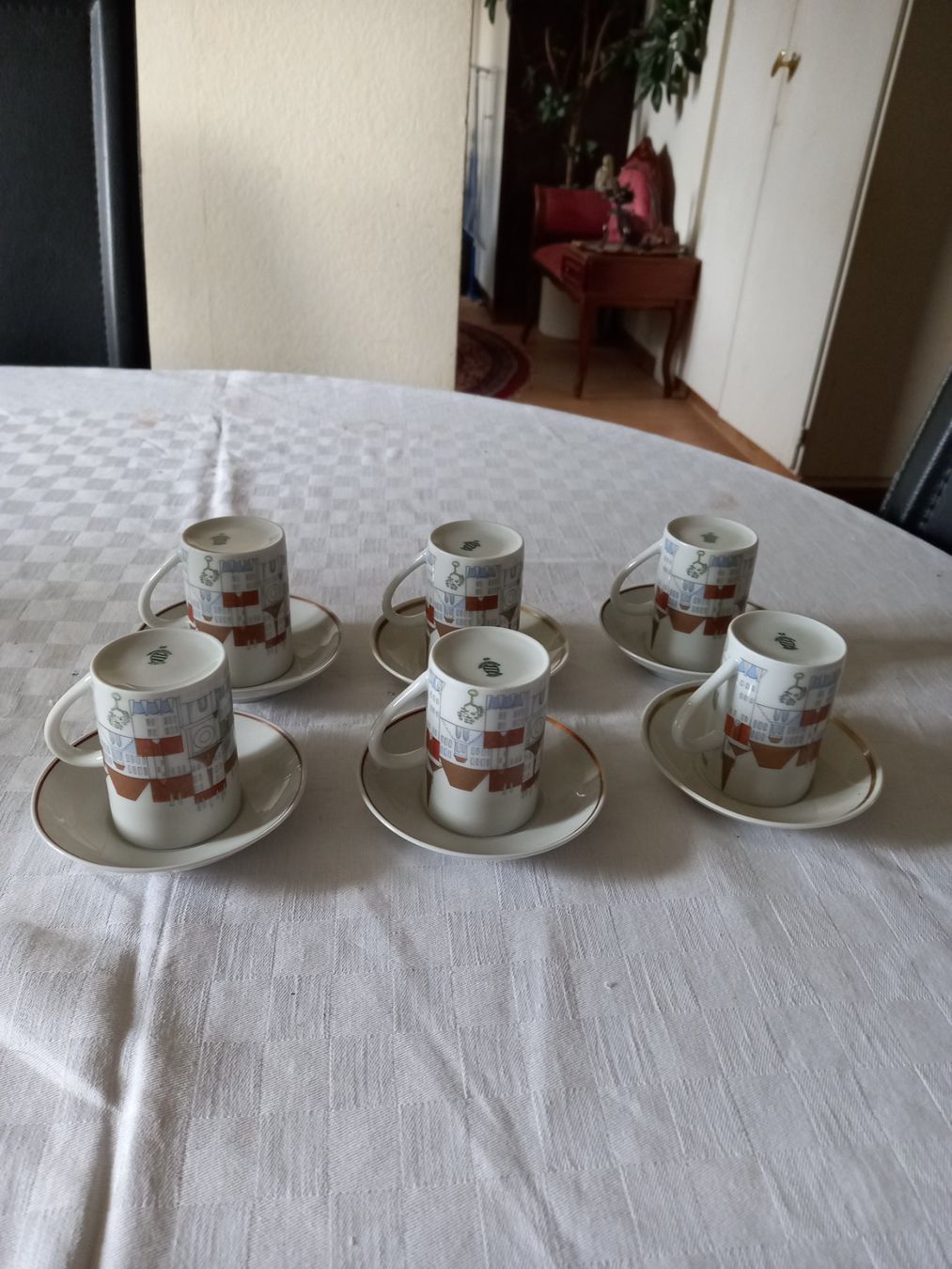 Tazze: 6er Swiss Langenthal LangMokkaTassen k.Bern – Usato da Bern venduto da Imamrashed 4