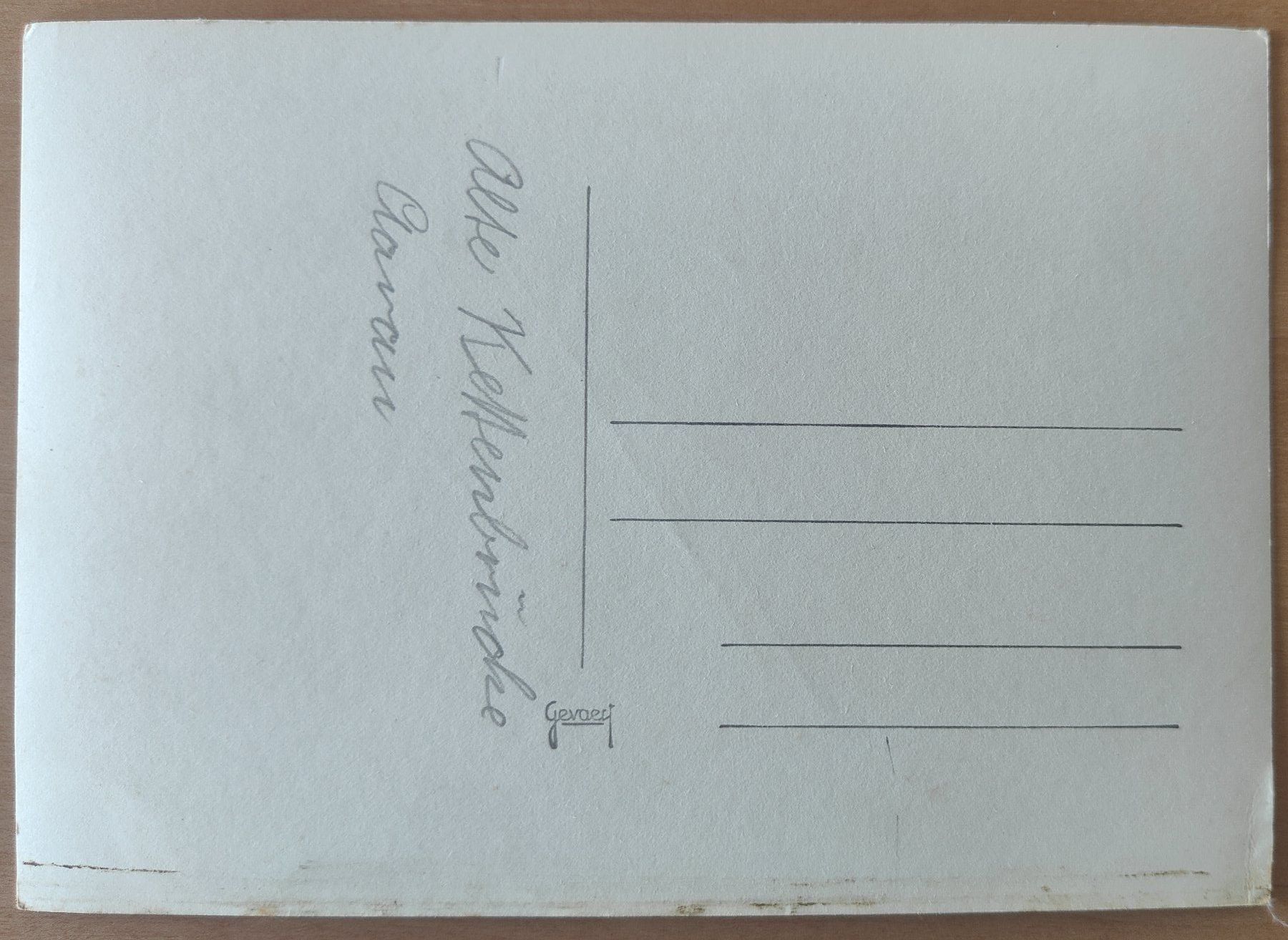 Cartoline postali: Kettenbrücke Aarau um 1950 – Usato da St. Erhard venduto da Chaeferli6 1