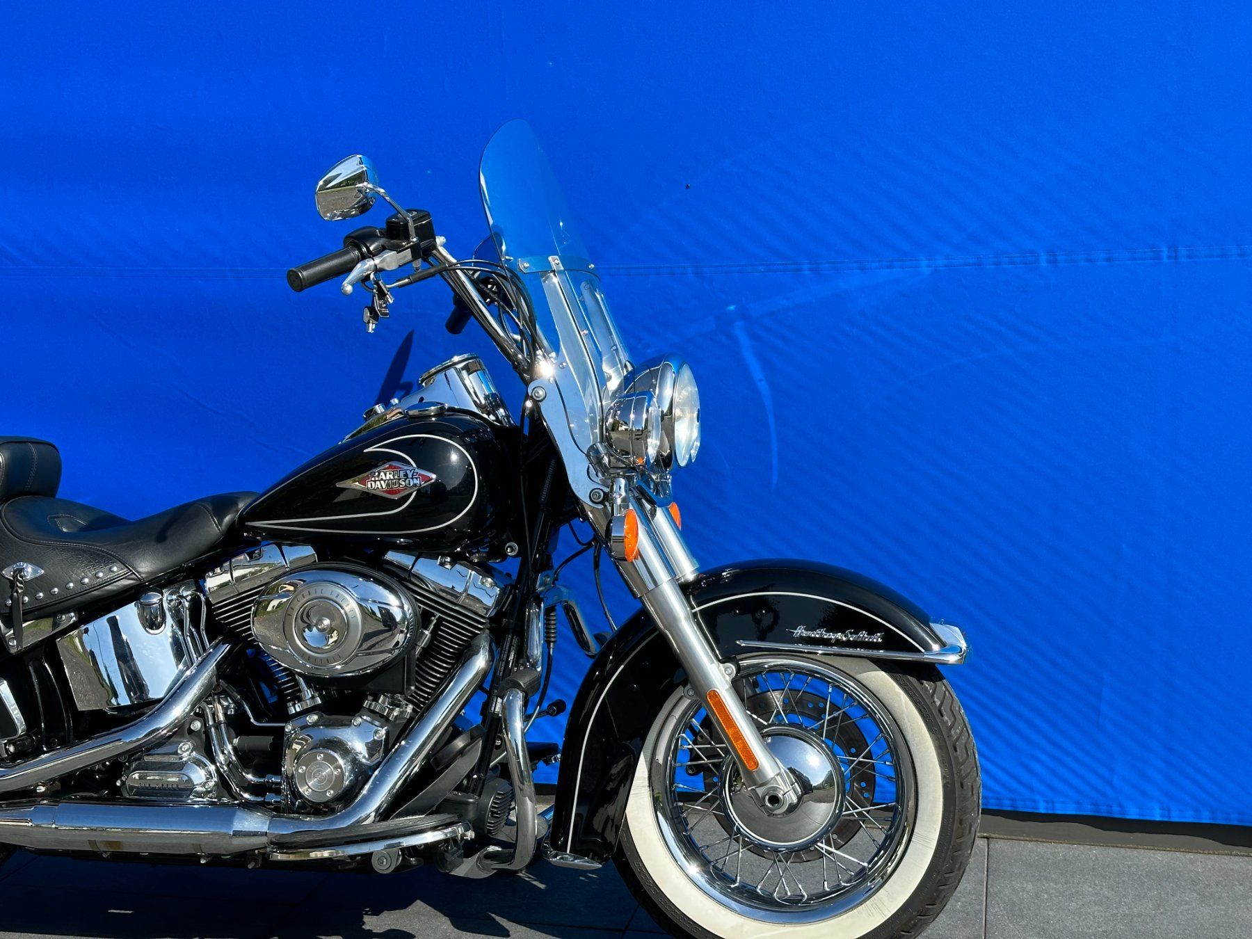 Harley-Davidson Chopper: HARLEY-DAVIDSON FLSTC 1580 Softail Classic mit ABS – Usato da Escholzmatt venduto da Wikinger11 1