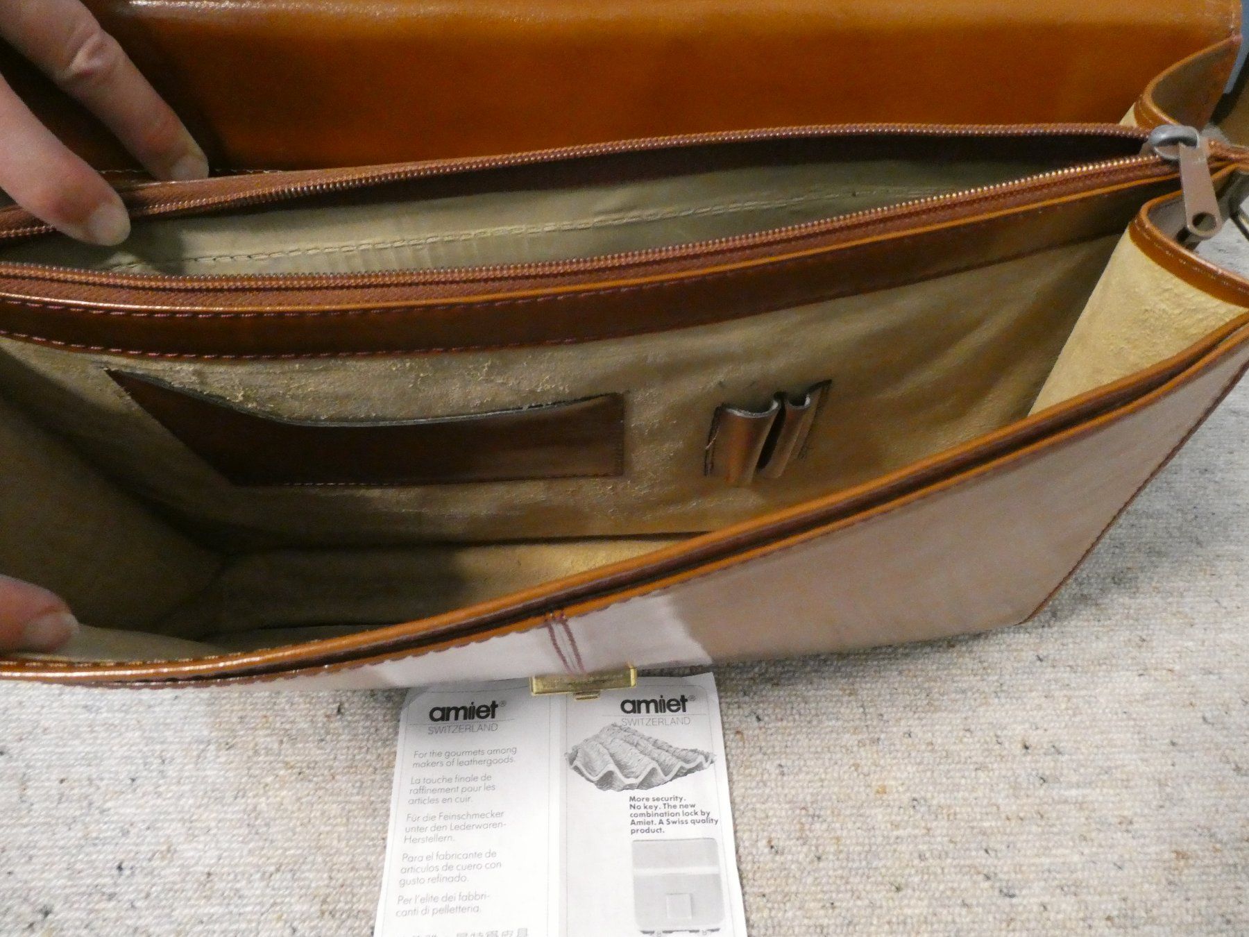 Borse: Ledertasche, Lederaktentasche – Usato da Tann venduto da Charly65 4