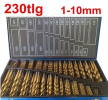 230tlg Holzbohrer Metallbohrer Set