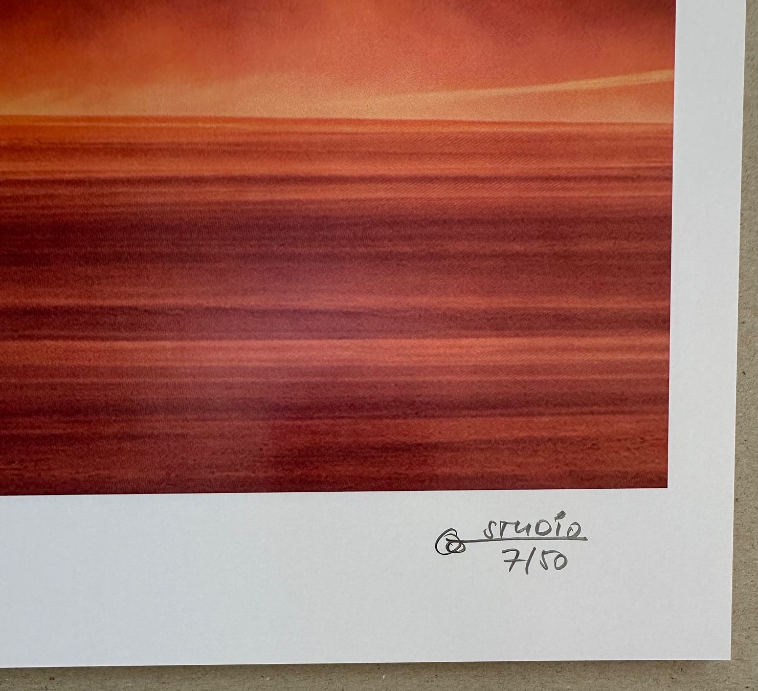 Foto & Immagini: Bubble Studio: Sunset in the Desert, signiert 7/50 – Nuovo (secondo la descrizione) da Meilen venduto da Smgdesign 1