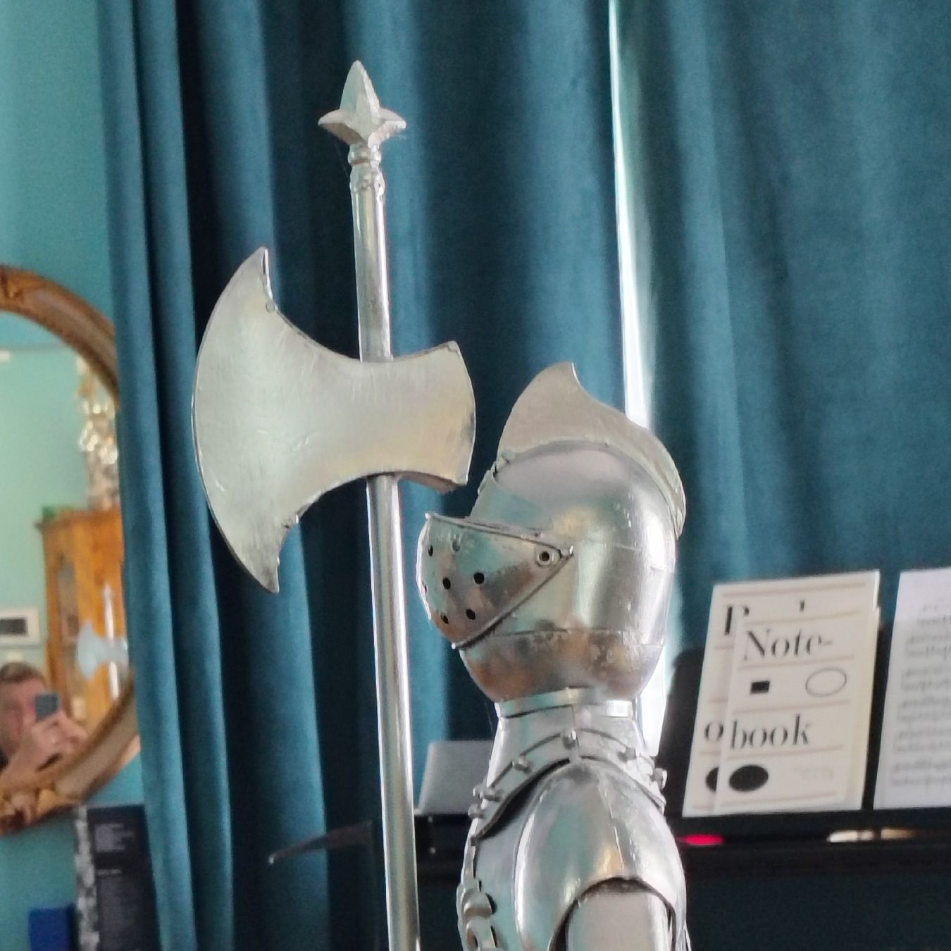 Statuette: Knight in Armour - Height 89cm – Usato da Dietikon venduto da aberdeen30 4