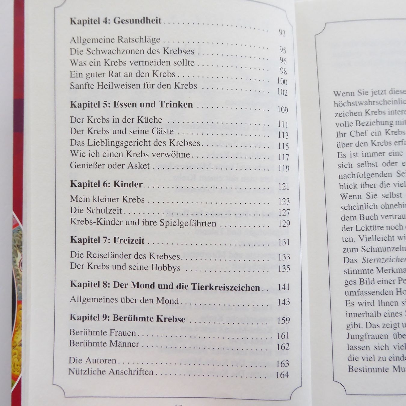 Libri: Krebs - Tierkreiszeichen – Usato da Basel venduto da Kunterbunt12 3