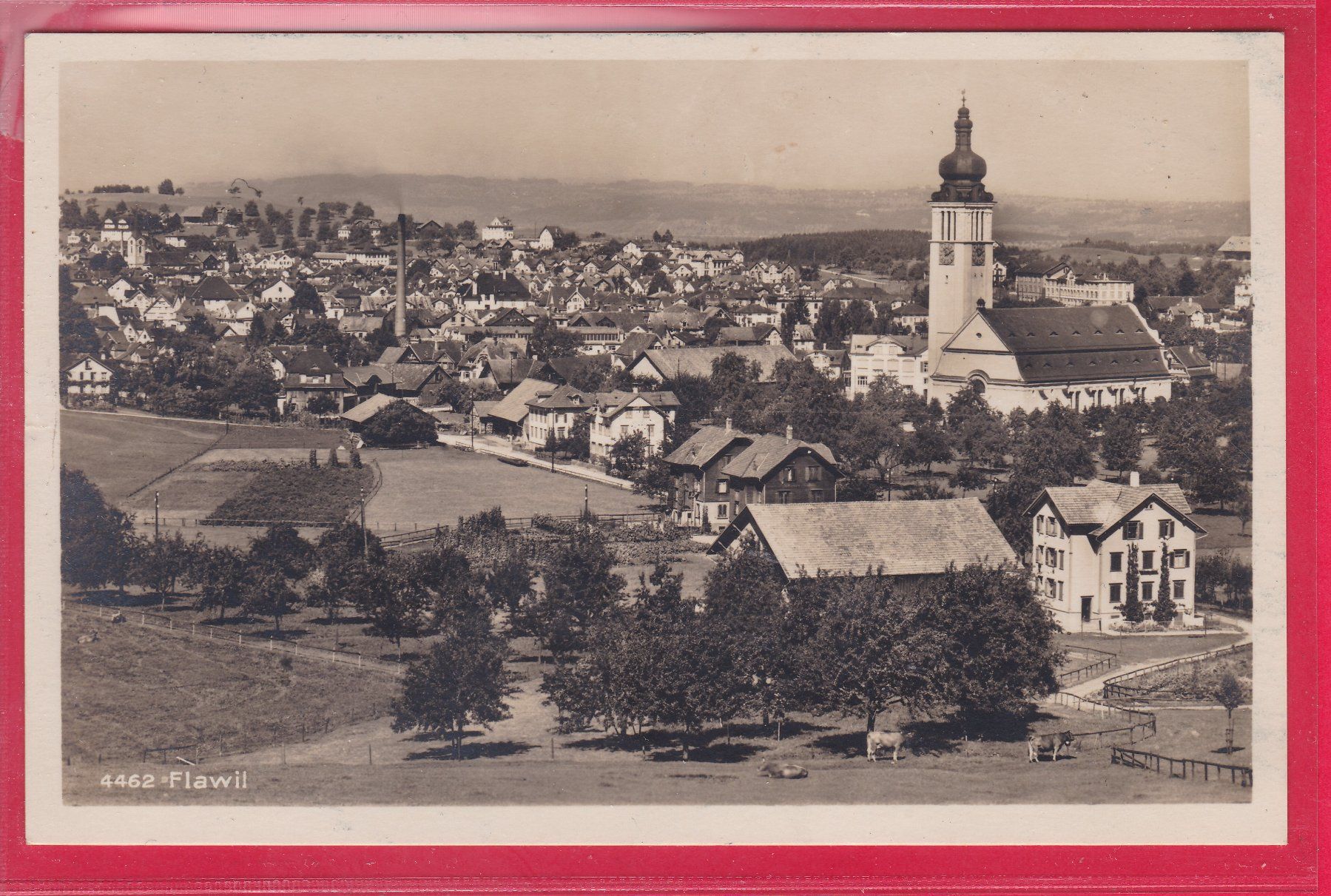 Cartoline postali: FLAWIL – Usato da Oberrieden venduto da Gebirgsstelze