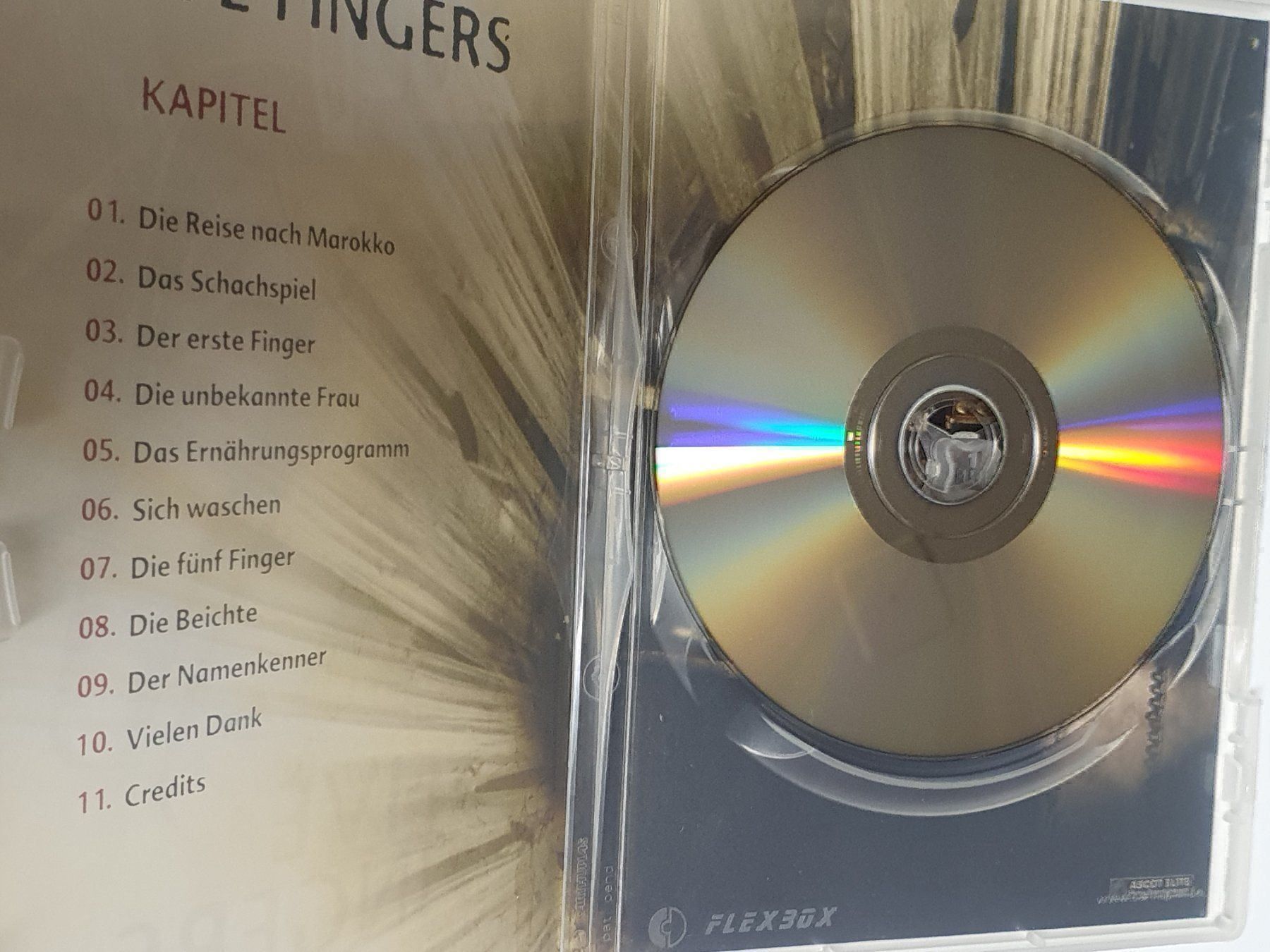 Tutti i DVDs: Five Fingers DVD – Usato da Oberdorf BL venduto da BaldenEagle 2