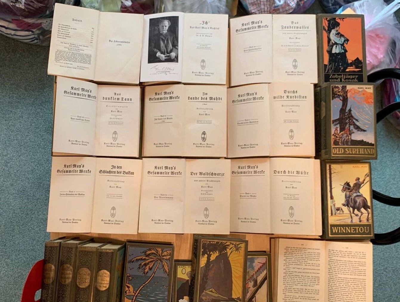 Libri: 22 Antike Karl May Bücher – Usato da Rheinfelden venduto da stobifant 3