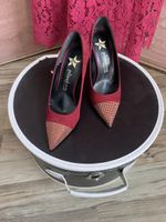 Scarpe col tacco Primadonna, bordeaux, come nuove, n. 37