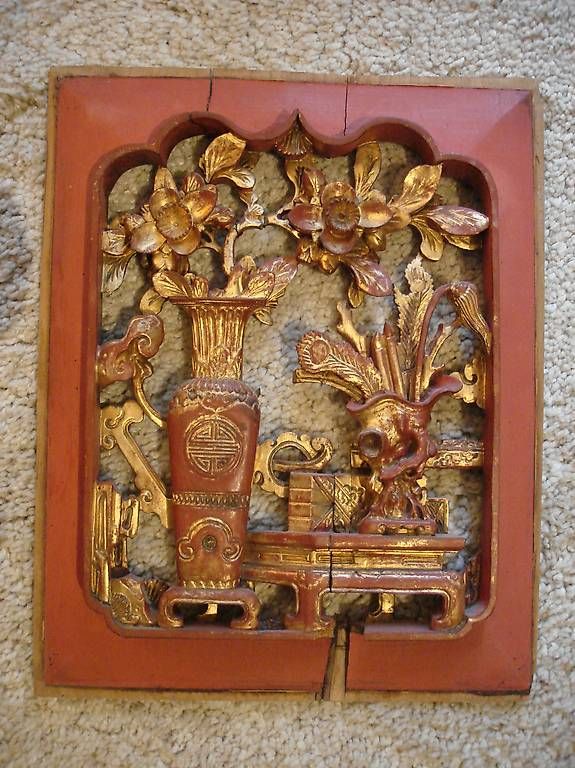 Sculture & Statue: ANTIKES HOLZRELIEF AUS CHINA – Usato da Niederweningen venduto da tsnuk333