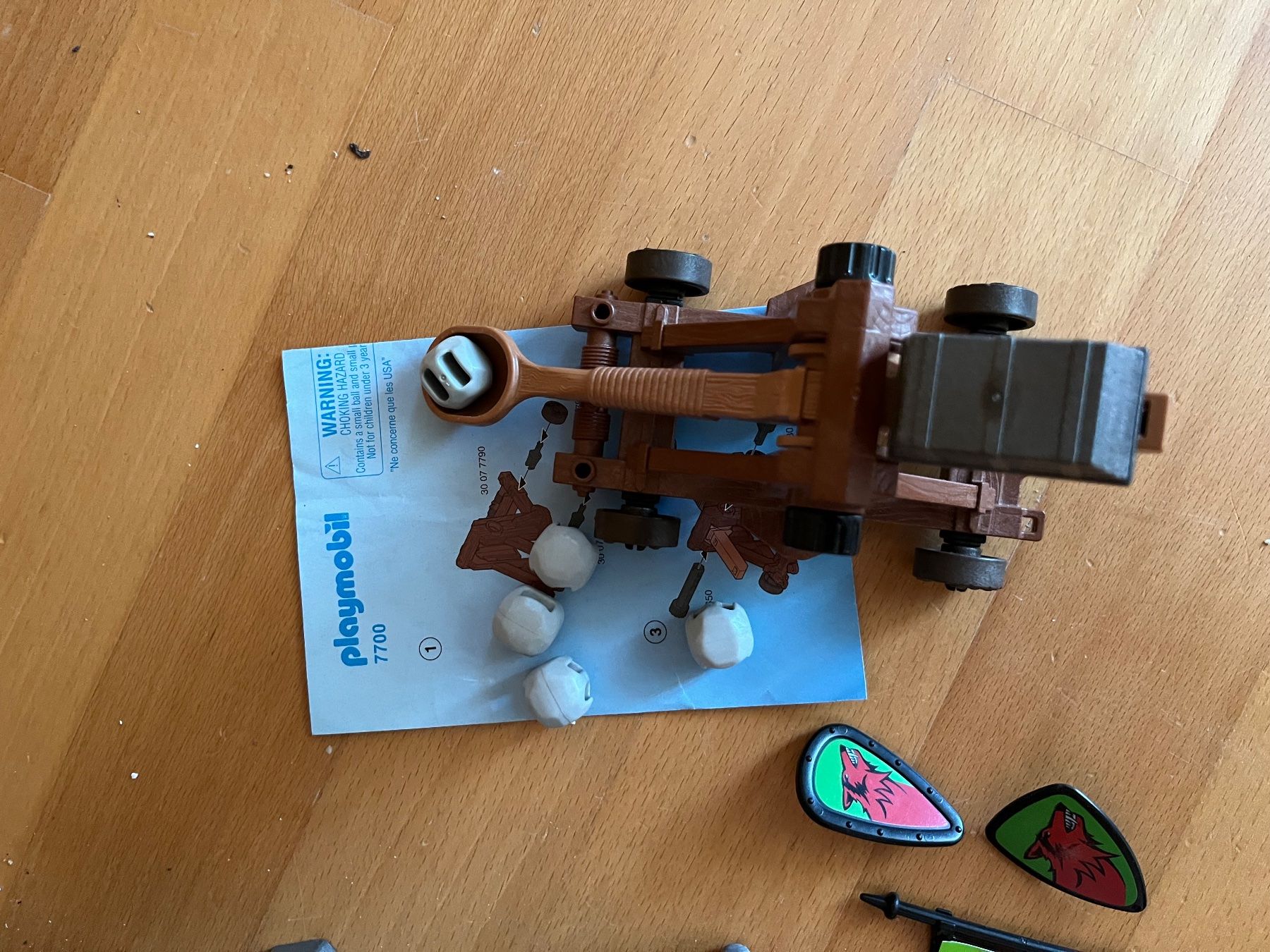 Playmobil Jouets: Playmobil Burg und Katapult 7700 – D'occasion à Goldach par SSRConzept 3