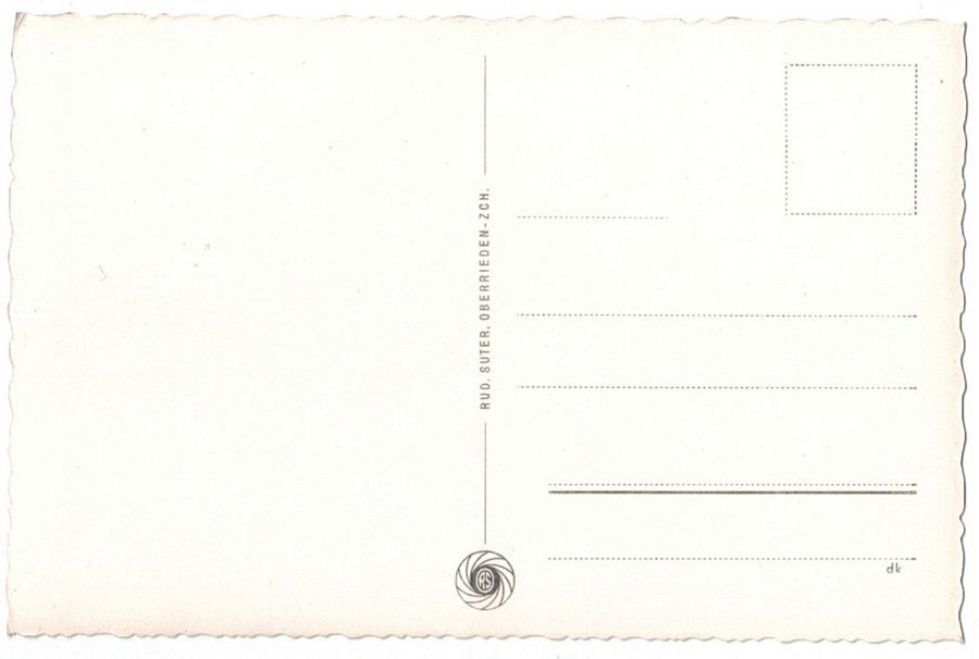 Cartoline postali: Wägital, Muttri-Skigebiet, "Durchgäng" – Usato da Frauenfeld venduto da POML 1
