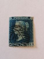 Two Pence Blue 1855 