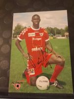 Pape Omar Fayé - Handsignierte alte FC Thun Karte