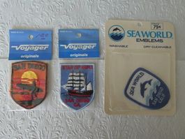 Patches Aufnäher San Diego Lot 3 Stück