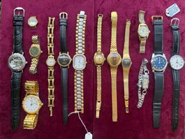 Uhr Lot Coronel Bulova Sindaco Roamer Tissot Golana, Labor..