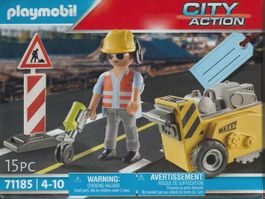 PLAYMOBIL CITY ACTION 71185 MANUTENZIONE STRADALE  new