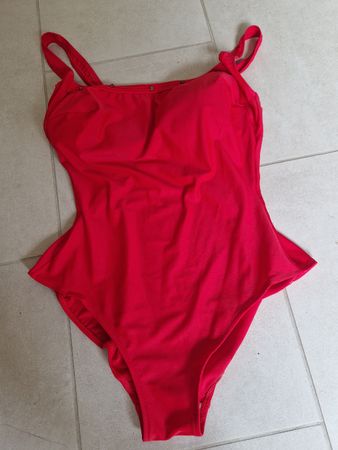 Badeanzug Gr 44 Cup C vintage Swimmsuit Badekleid 60er Jahre