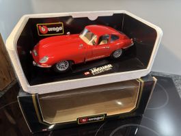 Jaguar E Coupe rot - 1/18 - Bburago