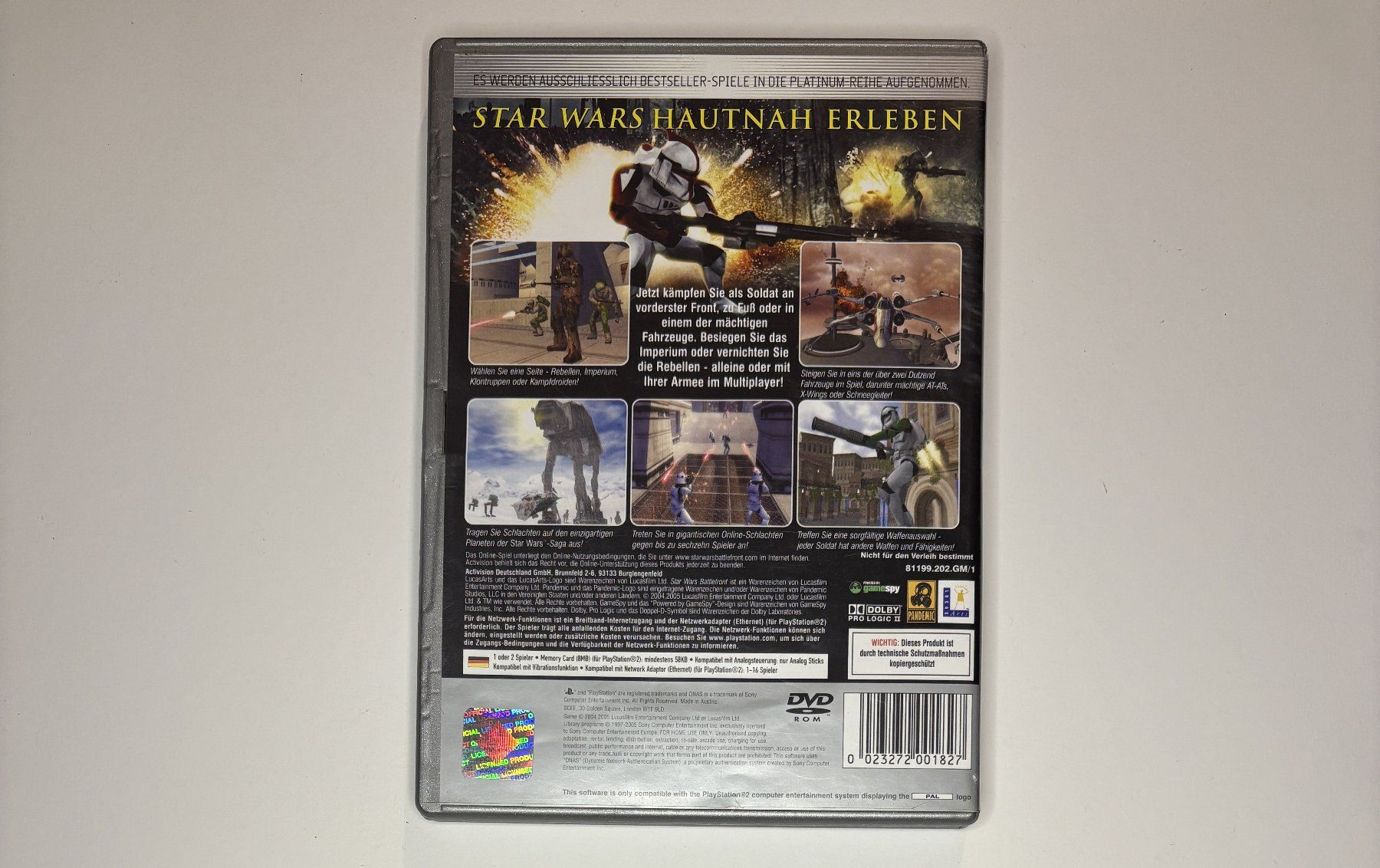 Giochi: PS2 - Star Wars: Battlefront – Usato da Allschwil venduto da Bullach 2