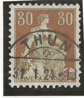 THUN 31.01.24 auf Zu#110 Mi#104x Vollstempel [11A10]