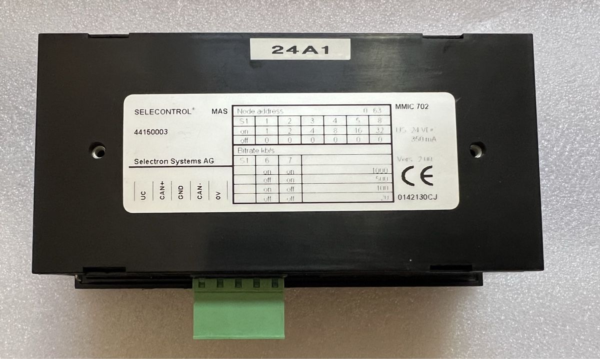 Sistema di controllo: Selectron MAS / MMIC 702 – Usato da Romanshorn venduto da DonRicardoo 1