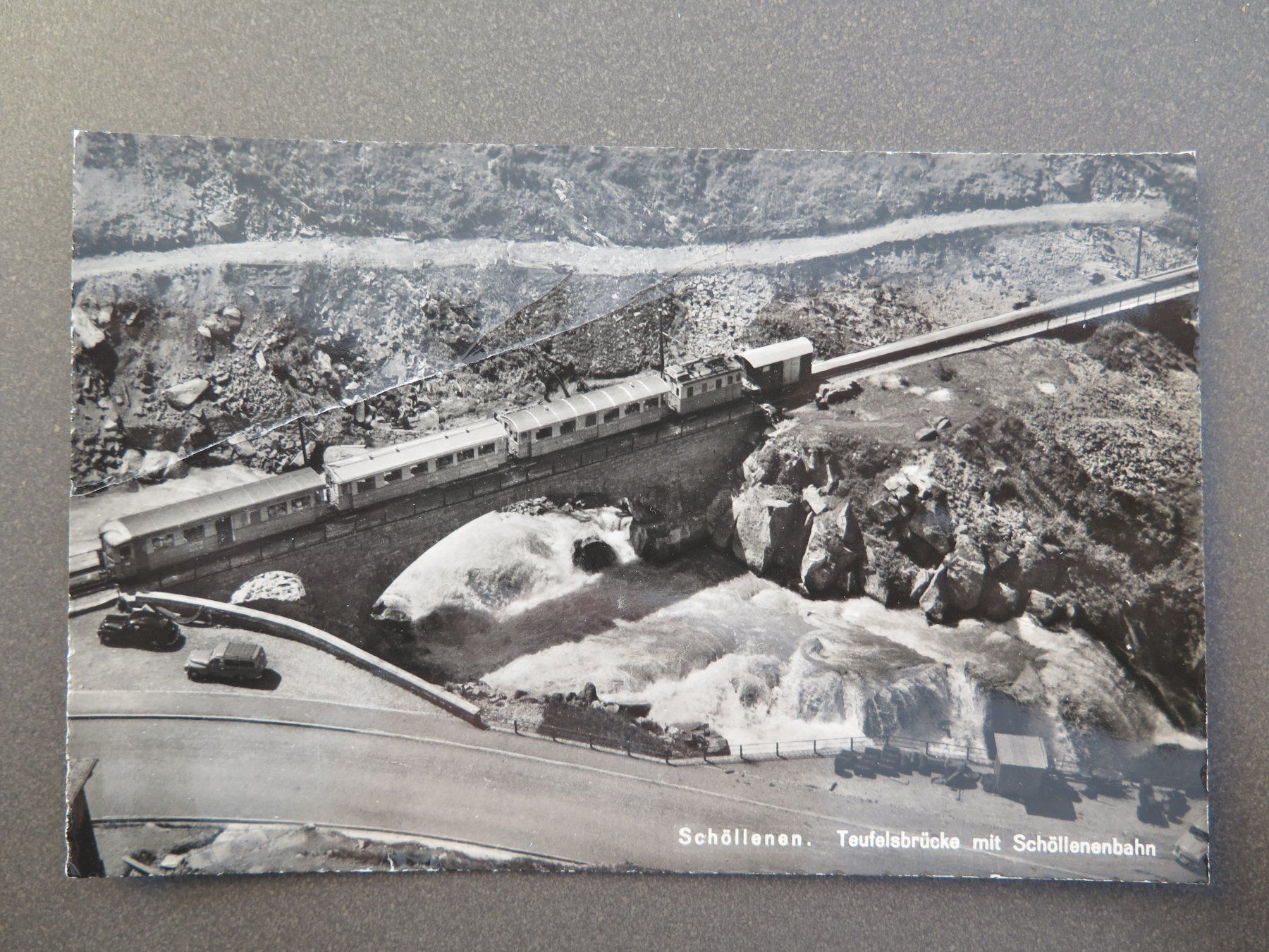 Cartoline postali: SCHÖLLENEN - SCHÖLLENENBAHN – Usato da Wittenbach venduto da lipasal