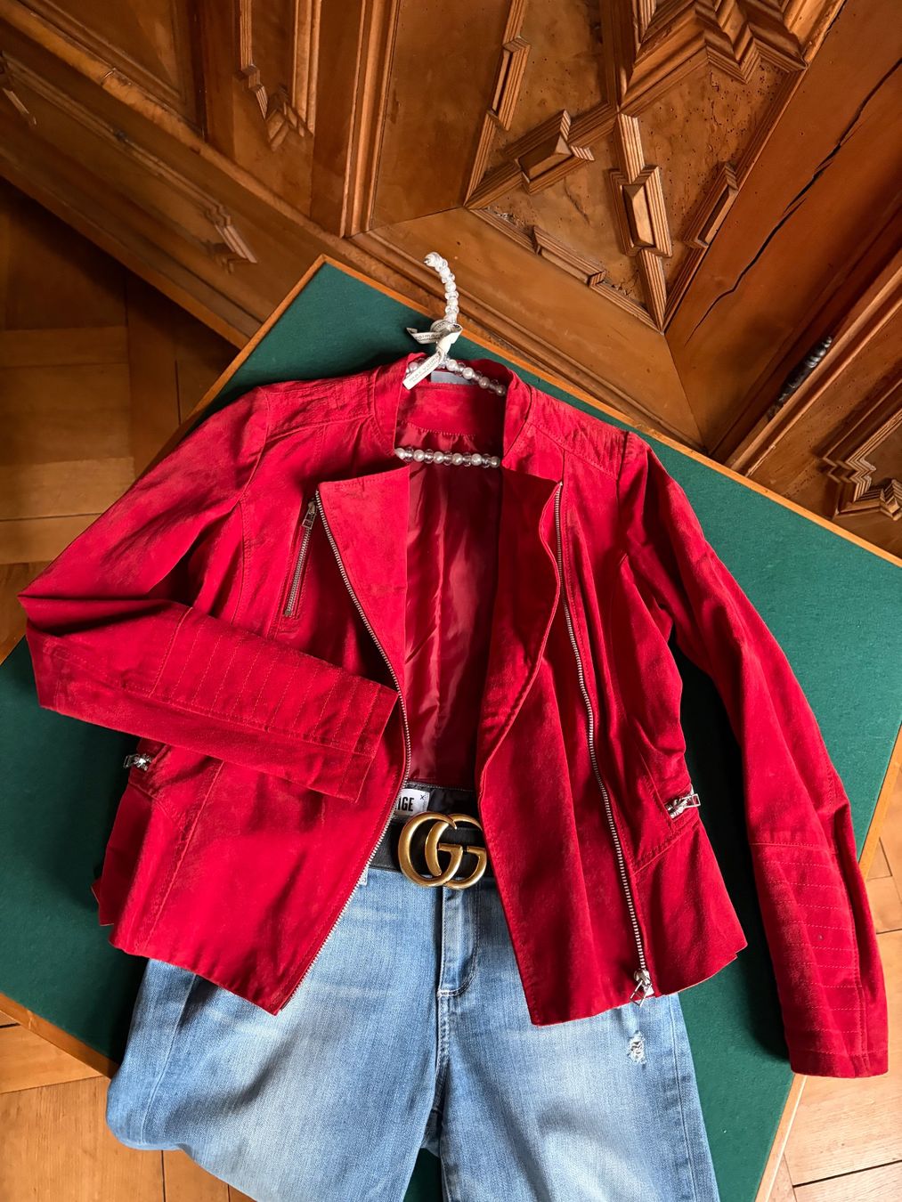Giacche: 100 % Wildleder Bikerjacke   Zustand: neu  Größe: S – Nuovo (secondo la descrizione) da Interlaken venduto da Bona55 9