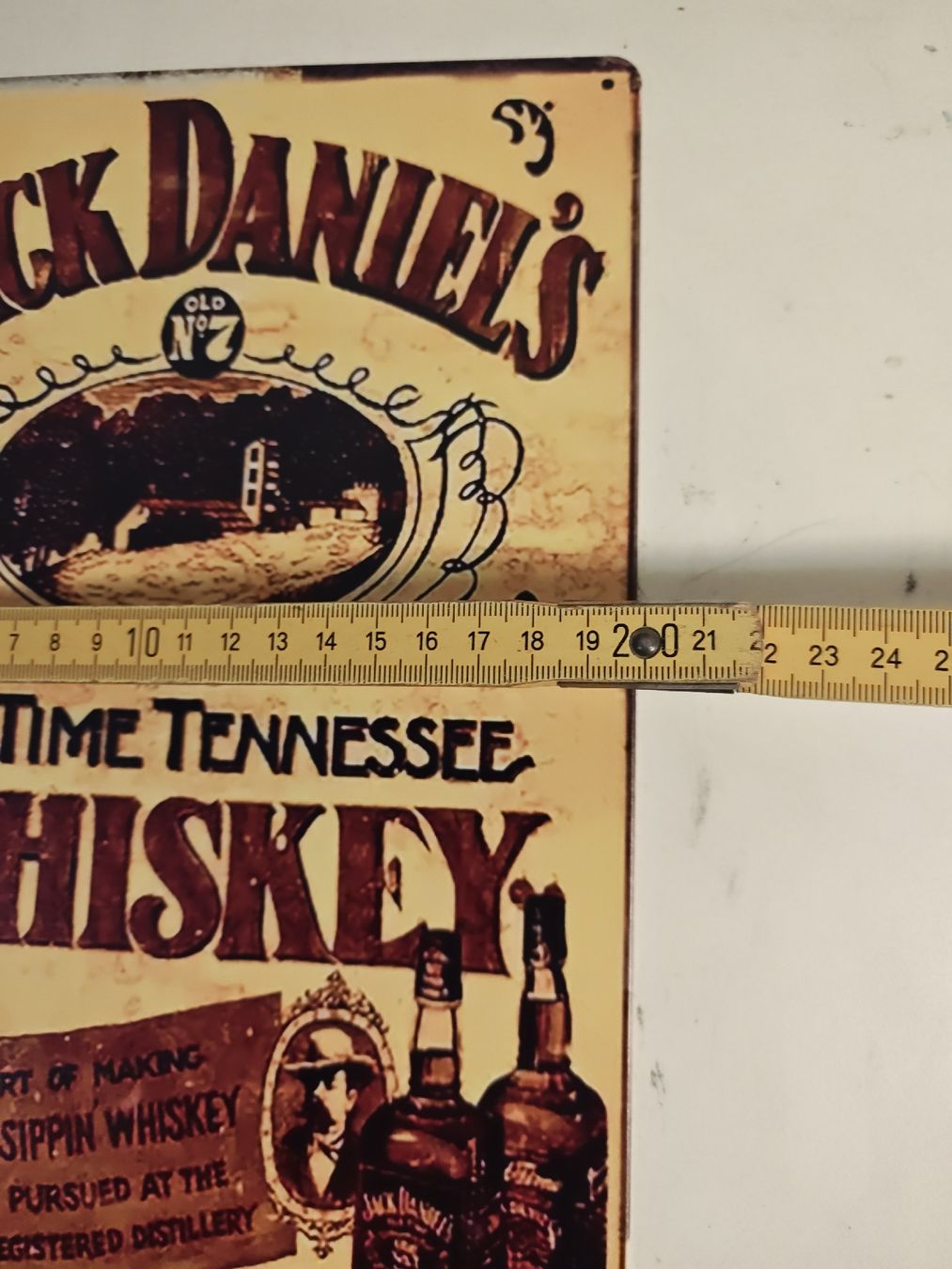 Jack Daniels Insegne: Blechschild von Jack Daniel's. (nov401) – Nuovo (secondo la descrizione) da Künten venduto da Schnaepplihuus 1