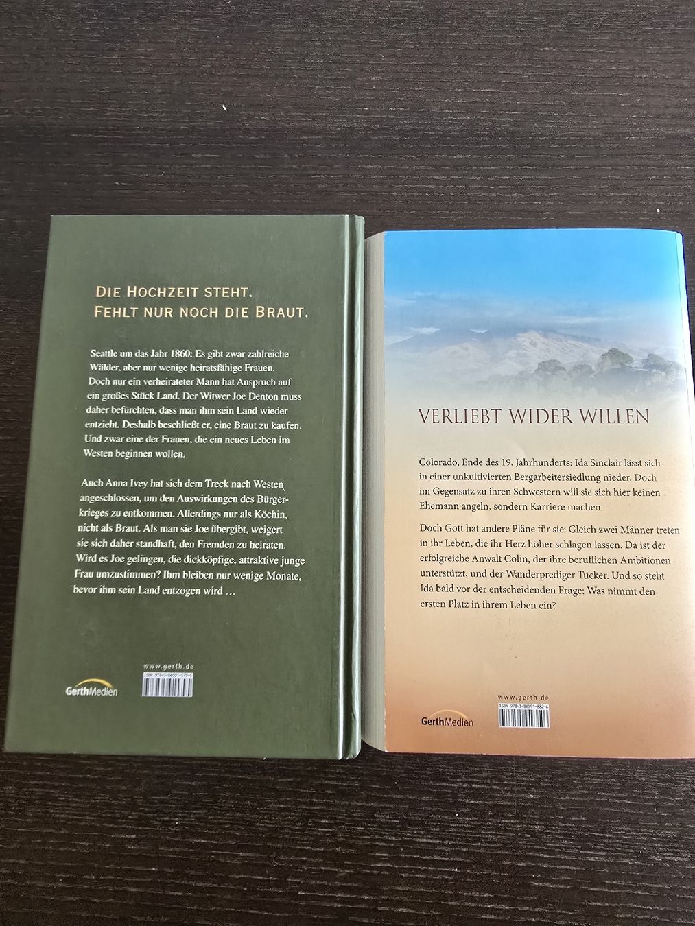 Livres: 2 christliche Romane – D'occasion à Morschach par Monikawi 1