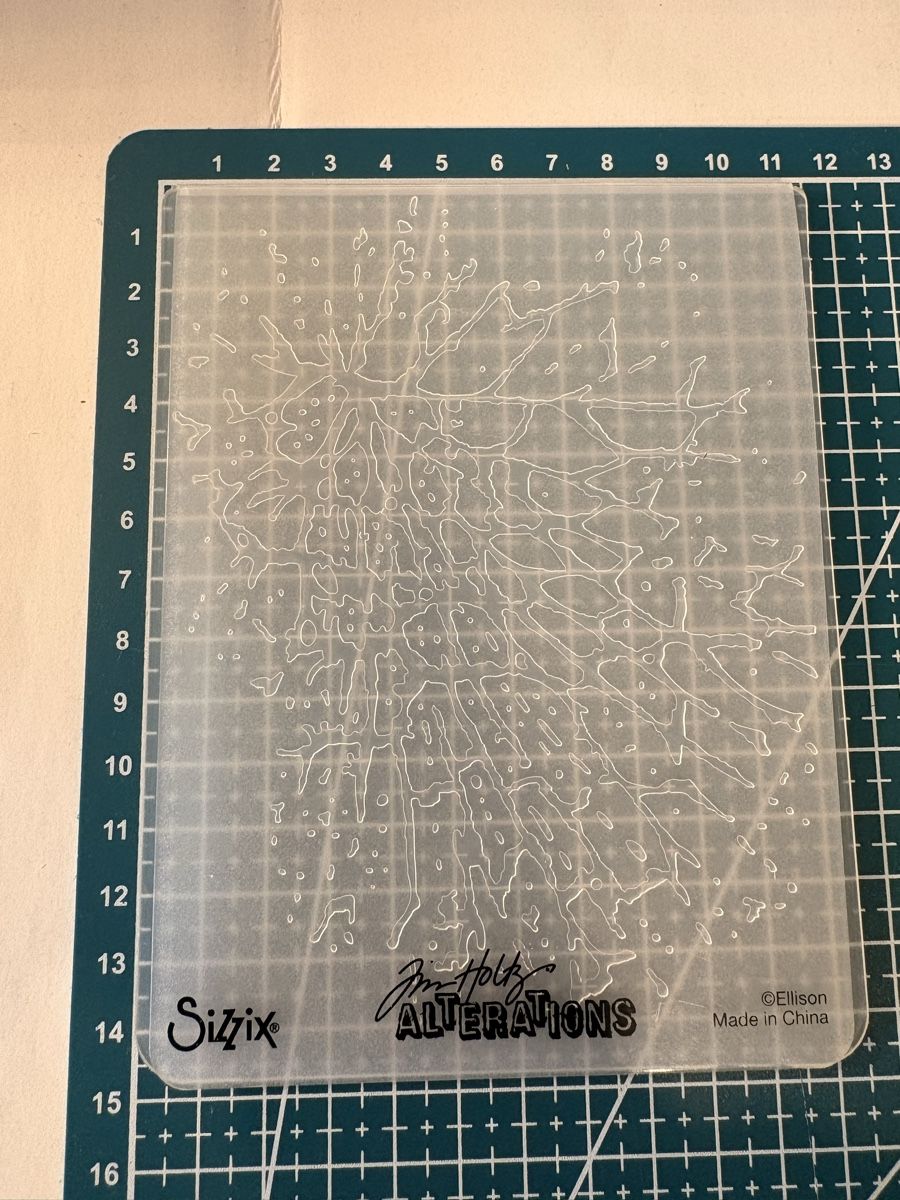 Sizzix Sciablone: Prägeschablone Splash – Usato da Rain venduto da sru_rain