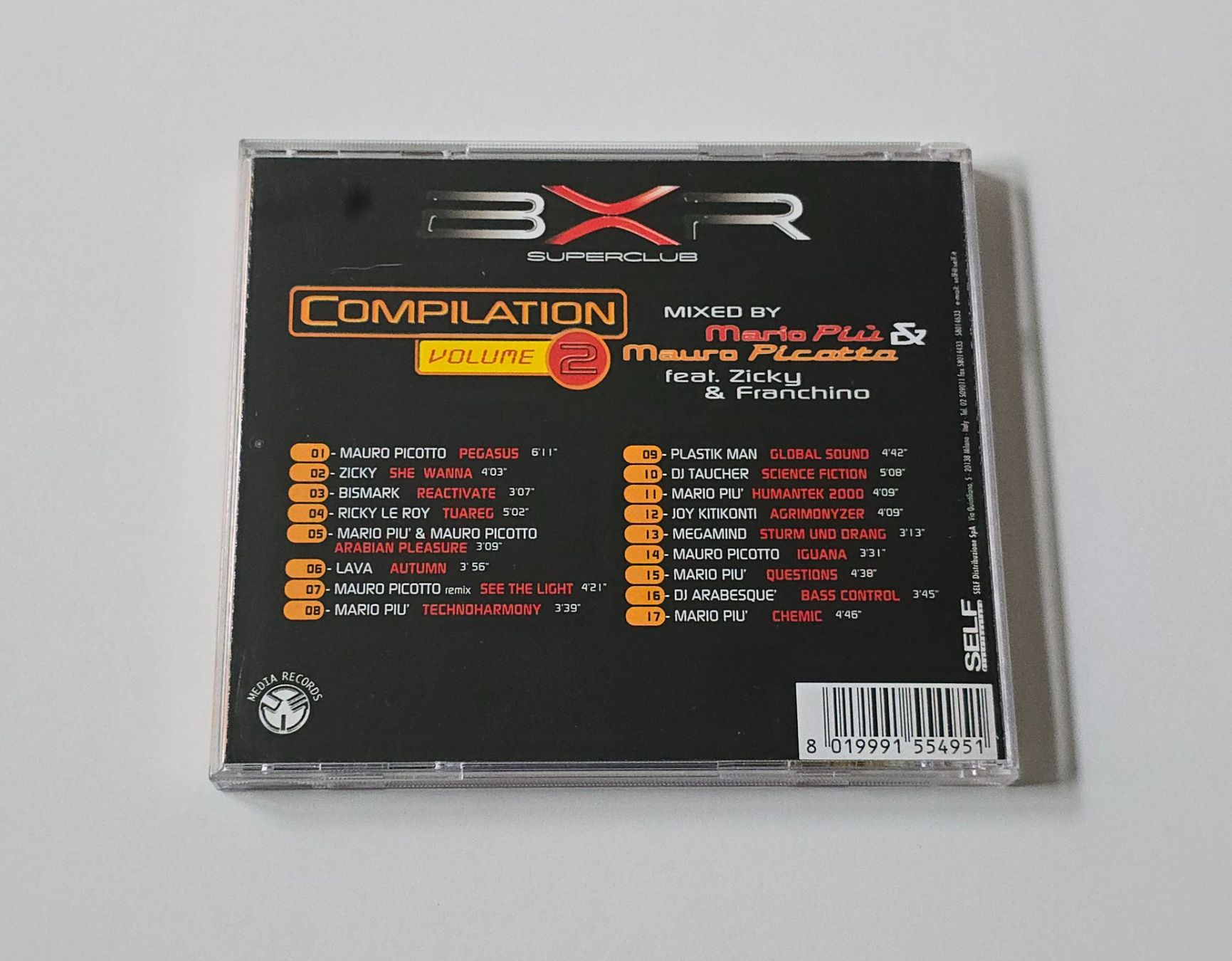 CD: CD BXR Superclub Compilation Volume 2 – Usato da Dättlikon venduto da Wundertuete_ 1