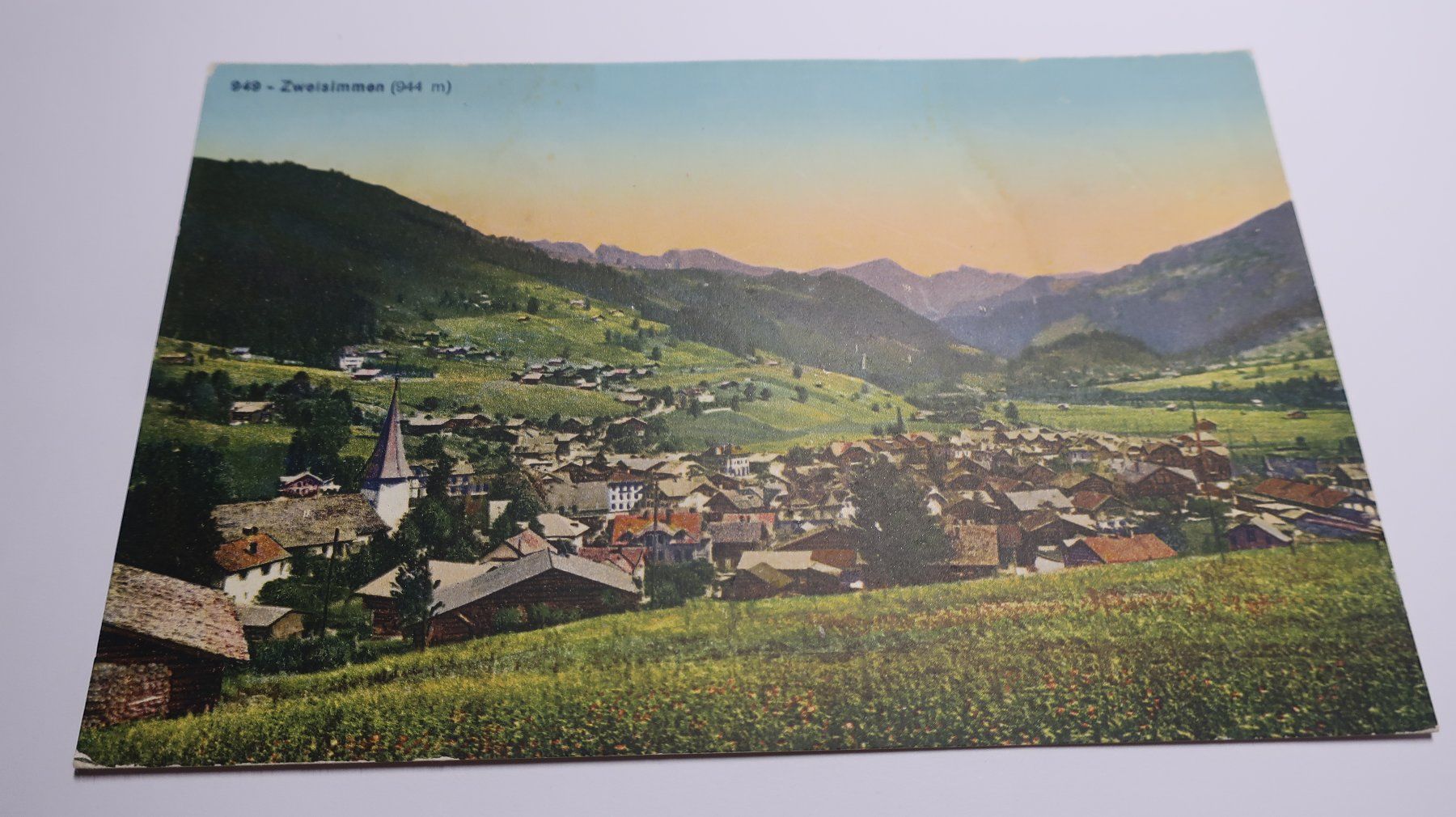 Cartoline postali: Zweisimmen N° 949 – Usato da Cormoret venduto da Pascalll2001 1