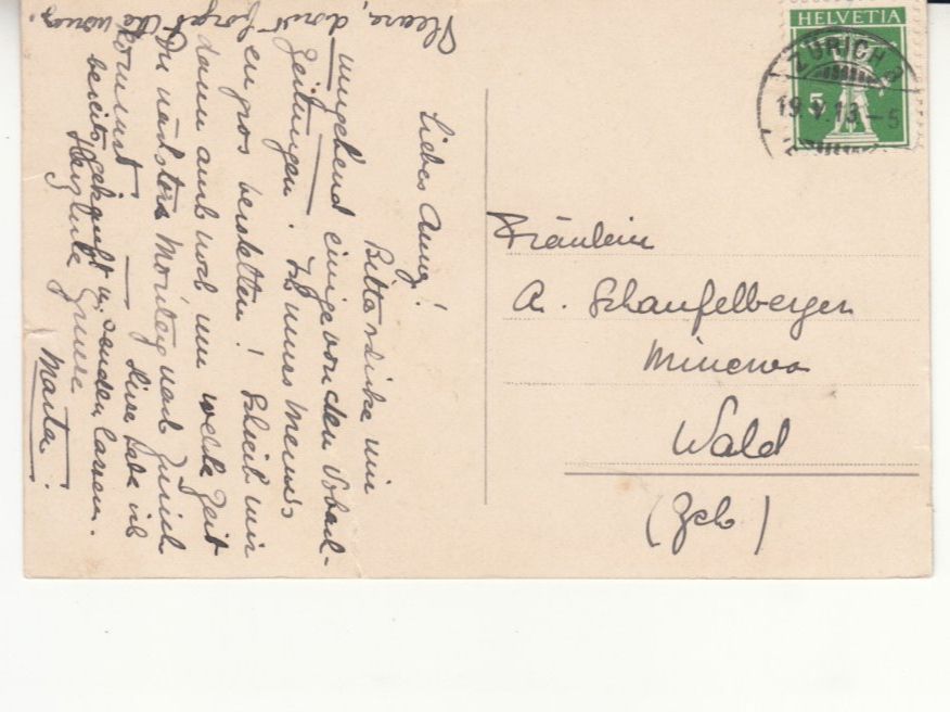 Cartoline postali: Zürich Schipfe 1913 – Usato da Bürglen TG venduto da StampGraf 1