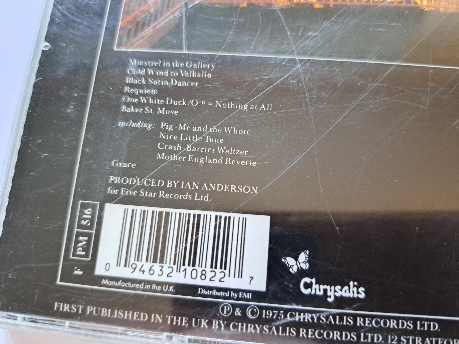 CD: CD Jethro Tull - Ministrel in the Gallery – Usato da Pully venduto da bro_n52j 2