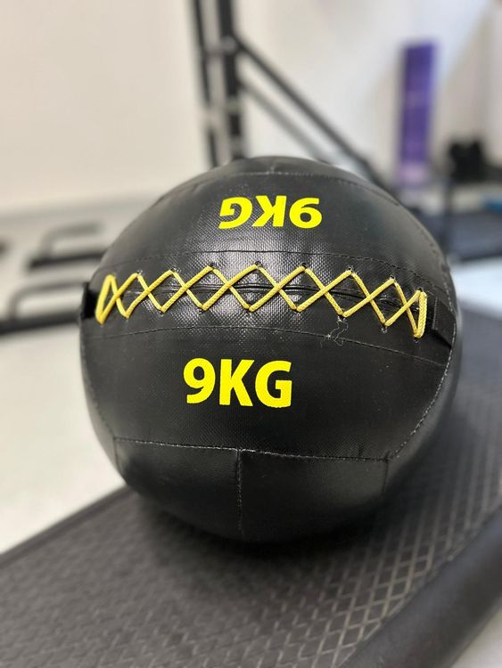 Carta Sport Medizinball – 4 Kg, Rot, Aus Strapazierfähigem Gummi
