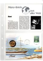 Aland_1988_Münzbrief mit Beschreibung