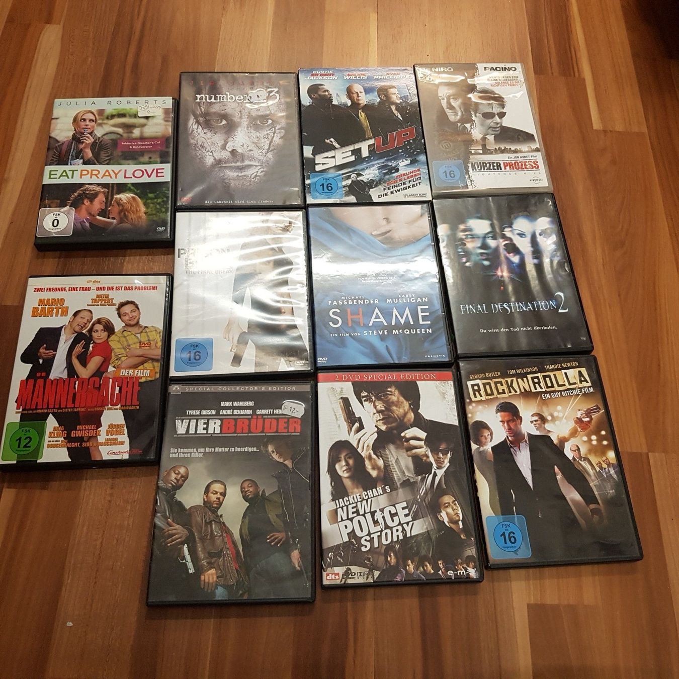 Alle DVDs: 12 Dvds ab 16 ● – Gebraucht aus Schwarzenburg von Flamingo07