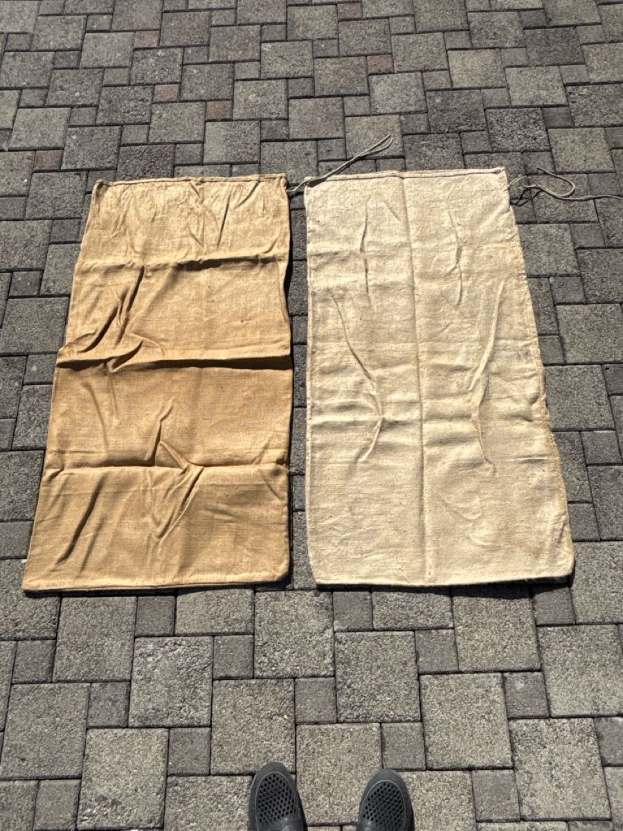 Stoffe: 2 Stück Armee Jute Brotsäcke! – Gebraucht aus Thun von re65ge 1